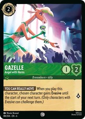 Gazelle, Angel with Horns (0088) - Cold Foil