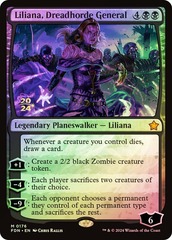 Liliana, Dreadhorde General (0176) (Prerelease) - Foil