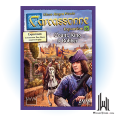 CARCASSONNE EXPANSION 6: COUNT, KING AND ROBBER - NEW EDITION