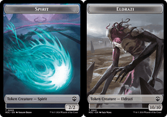 Spirit (0005) // Eldrazi (0001) Double-Sided Token - Ripple Foil