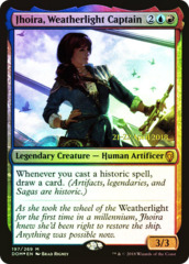 Jhoira, Weatherlight Captain - Foil - Prerelease Promo