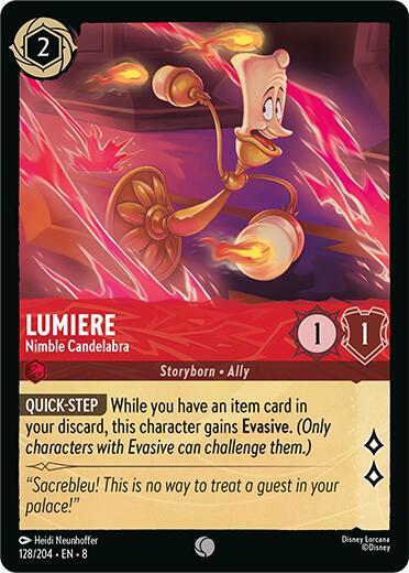 Lumiere, Nimble Candelabra (0128) - Cold Foil