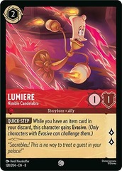 Lumiere, Nimble Candelabra (0128) - Cold Foil