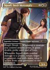 Squall, SeeD Mercenary (0002) (Borderless) - Foil