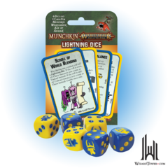 MUNCHKIN WARHAMMER AGE OF SIGMAR LIGHTNING DICE