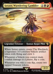 Setzer, Wandering Gambler (0183) (Extended Art) - Foil