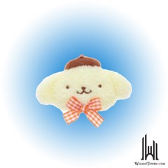 HAIR CLIP: FACE POMPOMPURIN