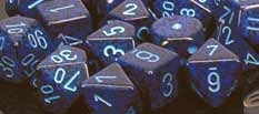 Speckled - Polyhedral 7-Die Set - Cobalt