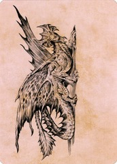 Ancient Brass Dragon (49/81) Art Card