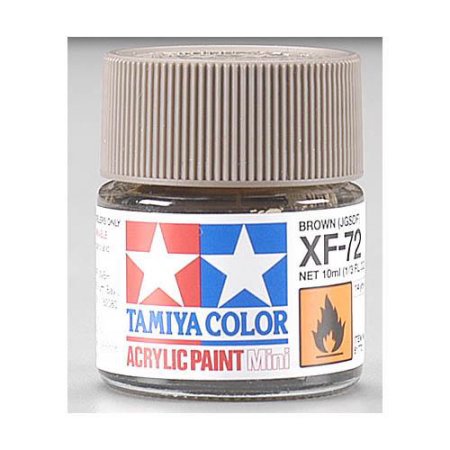 Acrylic Flat Paint (10ml) - Brown