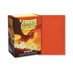 Dragon Shield Sleeves: Dual Matte Ember (Box of 100)