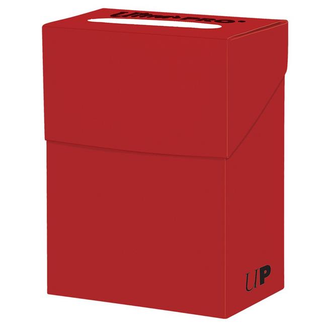 Deck Box, Solid Red