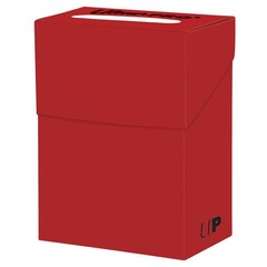 Deck Box, Solid Red
