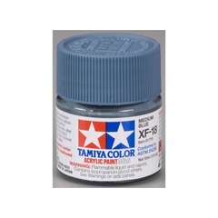 Acrylic Flat Paint (10ml) - Medium Blue