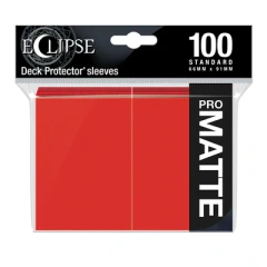 100ct Pro-Matte Red Standard Deck Protectors