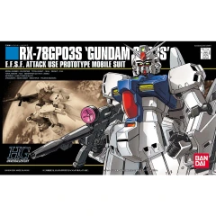 RX-78 GP-03S Gundam E.F.S.F. Attack Use Prototype Mobile Suit Model Kit