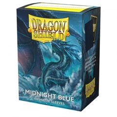 Dragon Shield Sleeves: Matte Midnight Blue (Box of 100)