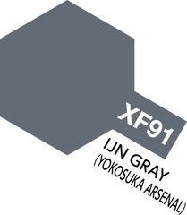 Tamiya Acrylic Mini Xf-91 Ijn Gray 10Ml Bottle Yokosuka Arsenal