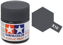 Acrylic Gloss Paint (10ml) - Gun Metal