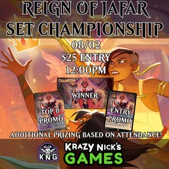 Reign Of jafar Set Championship 08/02 12:00PM