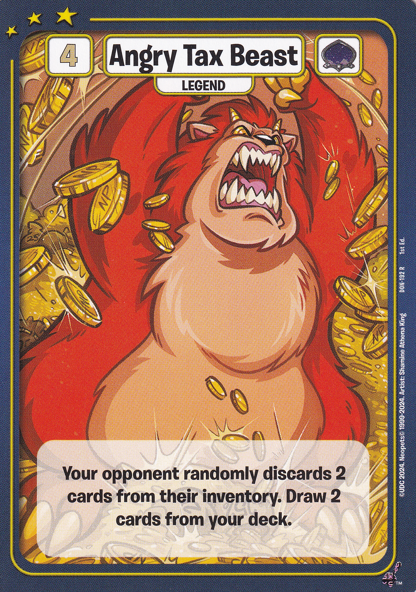 Angry Tax Beast