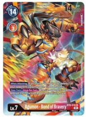 Agumon - Bond of Bravery - BT6-018 - SR - Alternate Art - Foil