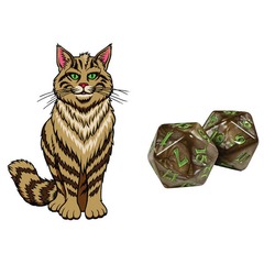 Black Oak 7-Set Kitty Clacks: Hazel