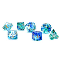 CHX 27556 Nebula Oceanic/Gold Poly 7-Die Set