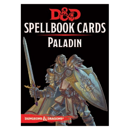 5th Edition D&D Spellbook Cards - Paladin