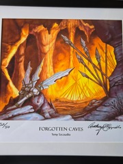 Forgotten Cave, signed and numbered print by Tony Szczudlo