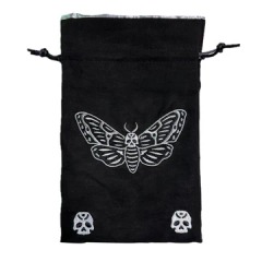 Black Oak Dice Bag - Death's-Head Moth