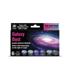 Vallejo - The Shifters Galaxy Dust | Set of 6 Metallic Acrylic Airbrush Colours