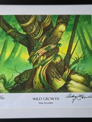 Wild Growth, signed and numbered print by Tony Szczudlo