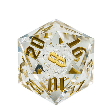 XXX DO NOT USE XXX 55MM TITAN D20 - SHARP EDGE BUBBLES
