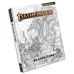 Pathfinder Second Edition - Player Core - Sketch Alt. Cover