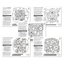 Five Mini-Adventure Cards