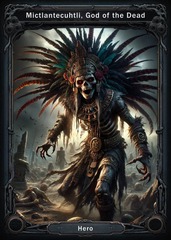 Mictlanticuhtli, God of the Dead Structure Deck