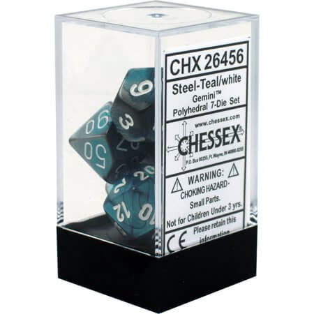 CHX 26456 Gemini Steel-Teal w/White Poly (7)