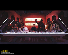 Star Wars Last Supper Playmat