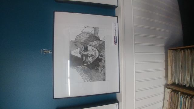 Buddy Estey Art Captain America