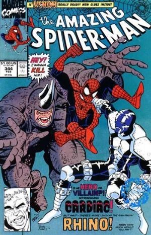 Amazing Spider-Man #344 (Graded 7.5)