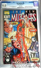 New Mutant's #98  CGC 9.0 (1st Appearance of Deadpool)