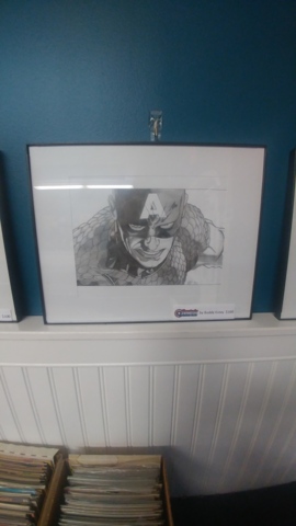 Buddy Estey Art Captain America