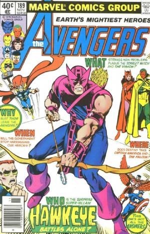 The Avengers #189