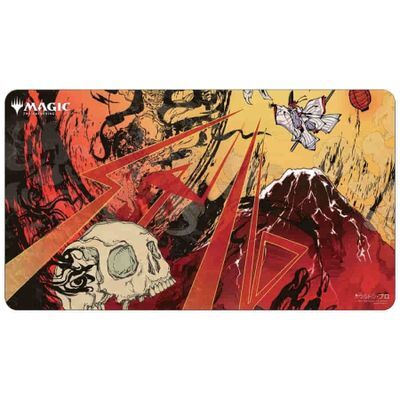 Japanese Alternate Art Lightning Bolt Playmat