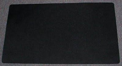 Solid Black Playmat
