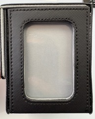 Black and Grey Deck Box With Card Holder