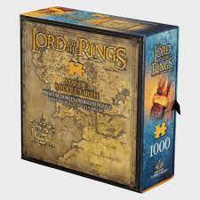 LOTR MAP OF MIDDLE EARTH PUZZLE