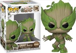 POP MARVEL GROOT AS WOLVERINE