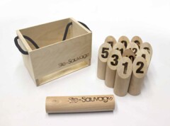 Ste-Sauvage: Jeu de quilles finlandaises (Bois)